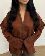 Blusa Medina Naranja tostado