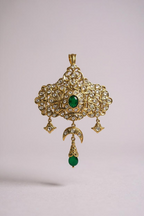 Broche Layali Esmeralda