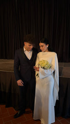 Vestido Pearl Cape - PREVENTA