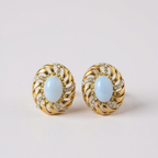 Pendientes Soljade Blanc