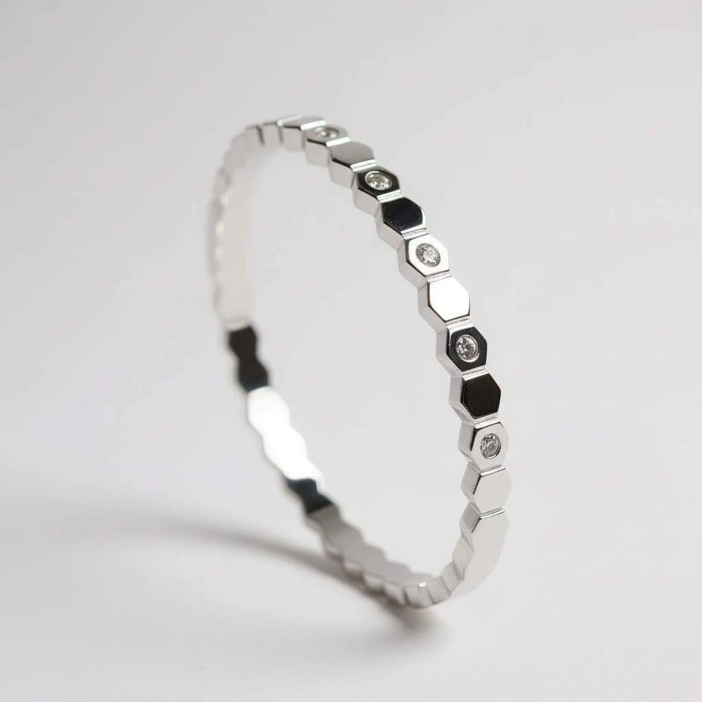 Brazalete Abeja zirconita