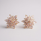 Pendientes Flor de Cristal