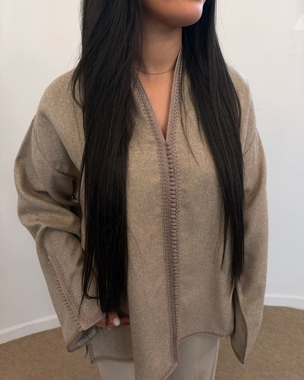 Blusa Medina Beig claro