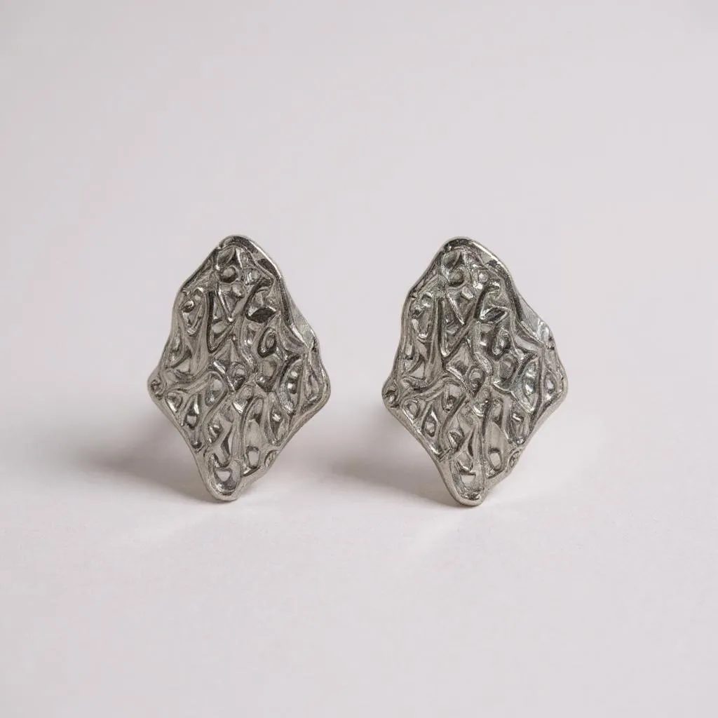 Pendientes  Irregulares silver