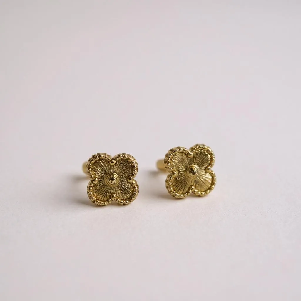 Conjunto Trébol Ébano y Oro