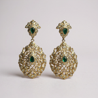 Pendientes Lágrimas de Alhambra verde