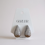 Pendiente Lluvia de Lujo silver