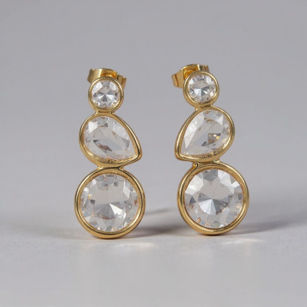 Pendientes Aura pearl