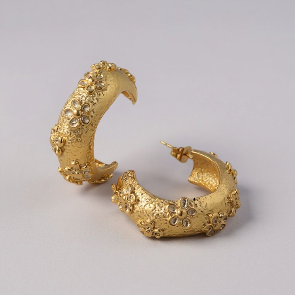 Pendientes flor