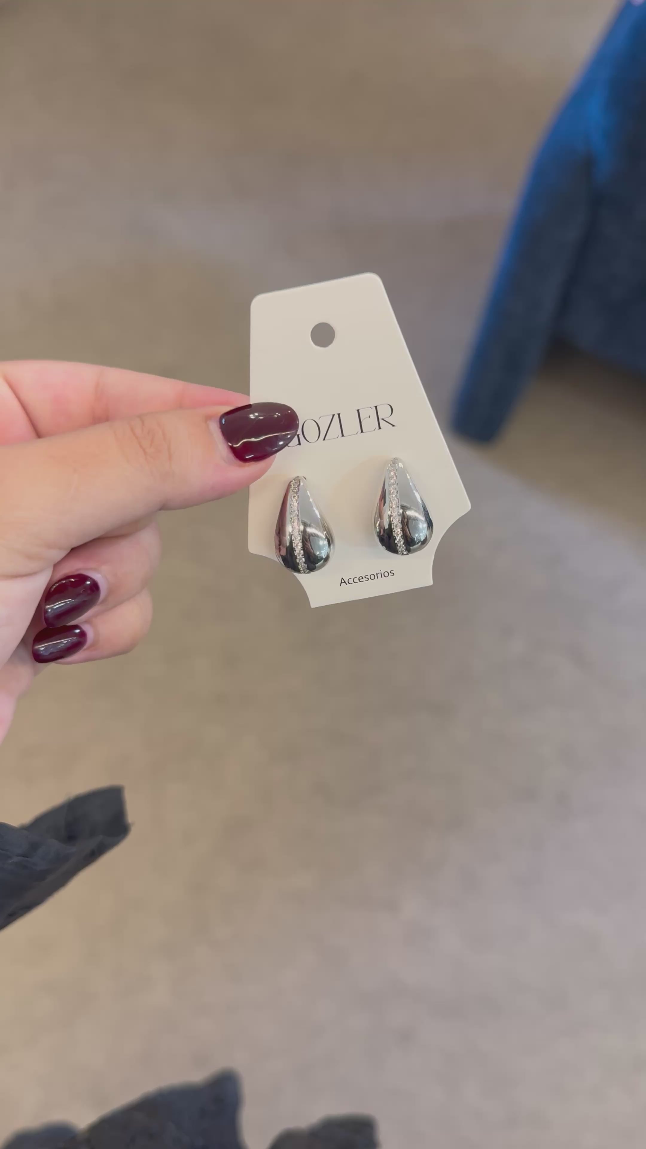 Pendiente Gota Imperial