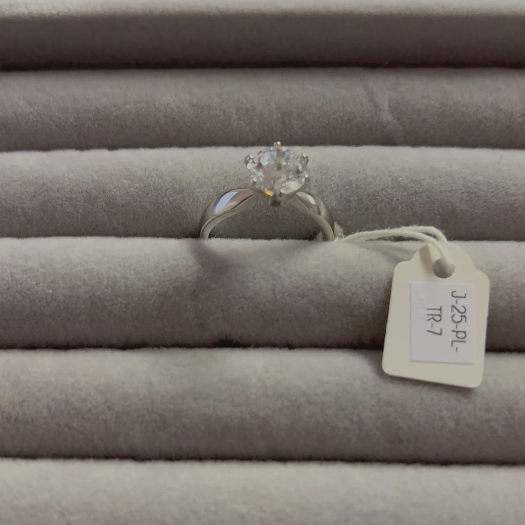 Anillo Solitario Clásico