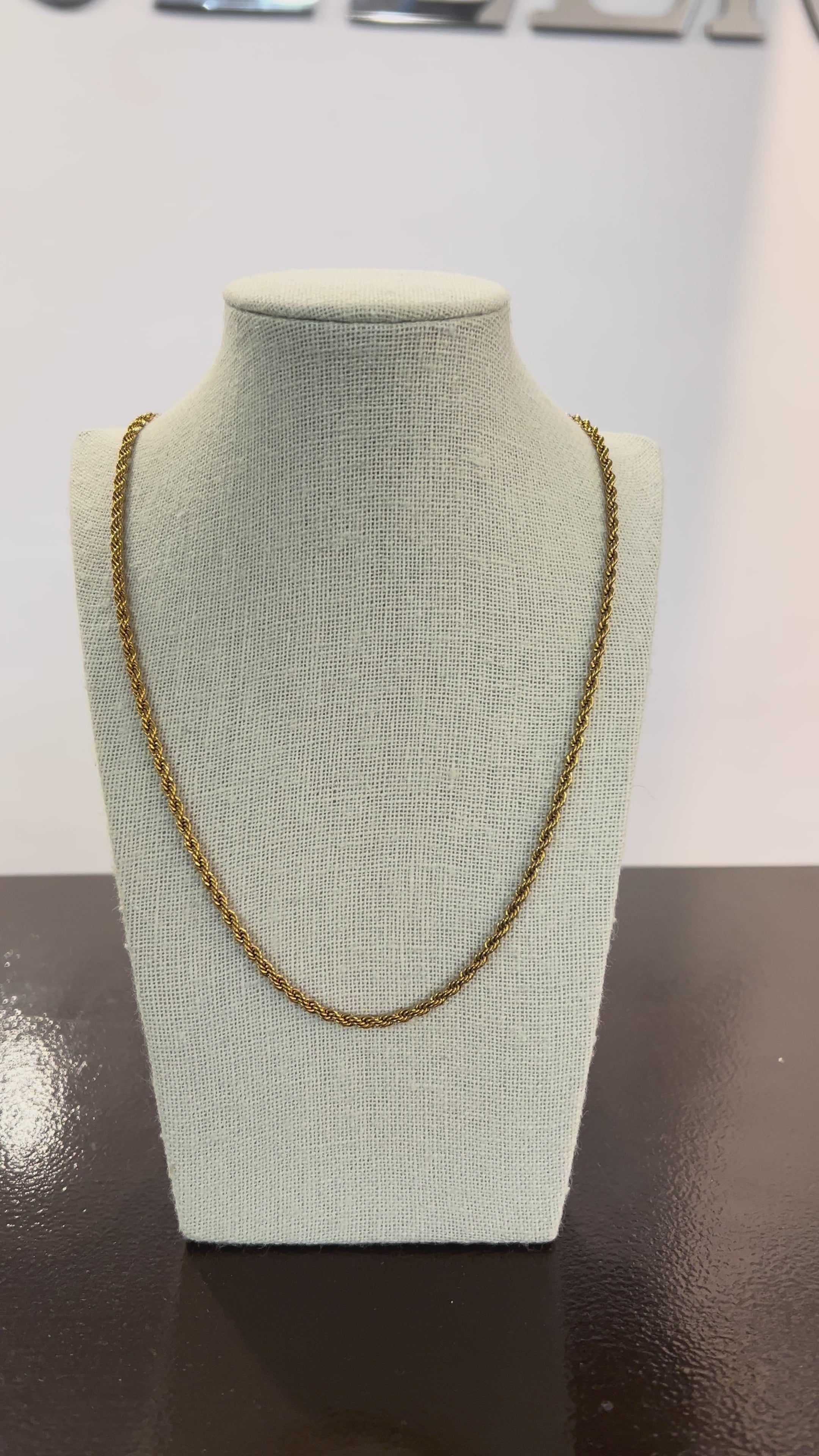 Cadena Trenzada Clásica