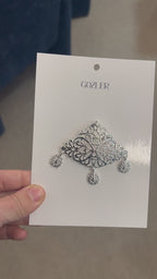 Broche Medina plateado