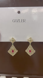 Pendientes Sultana Rubí