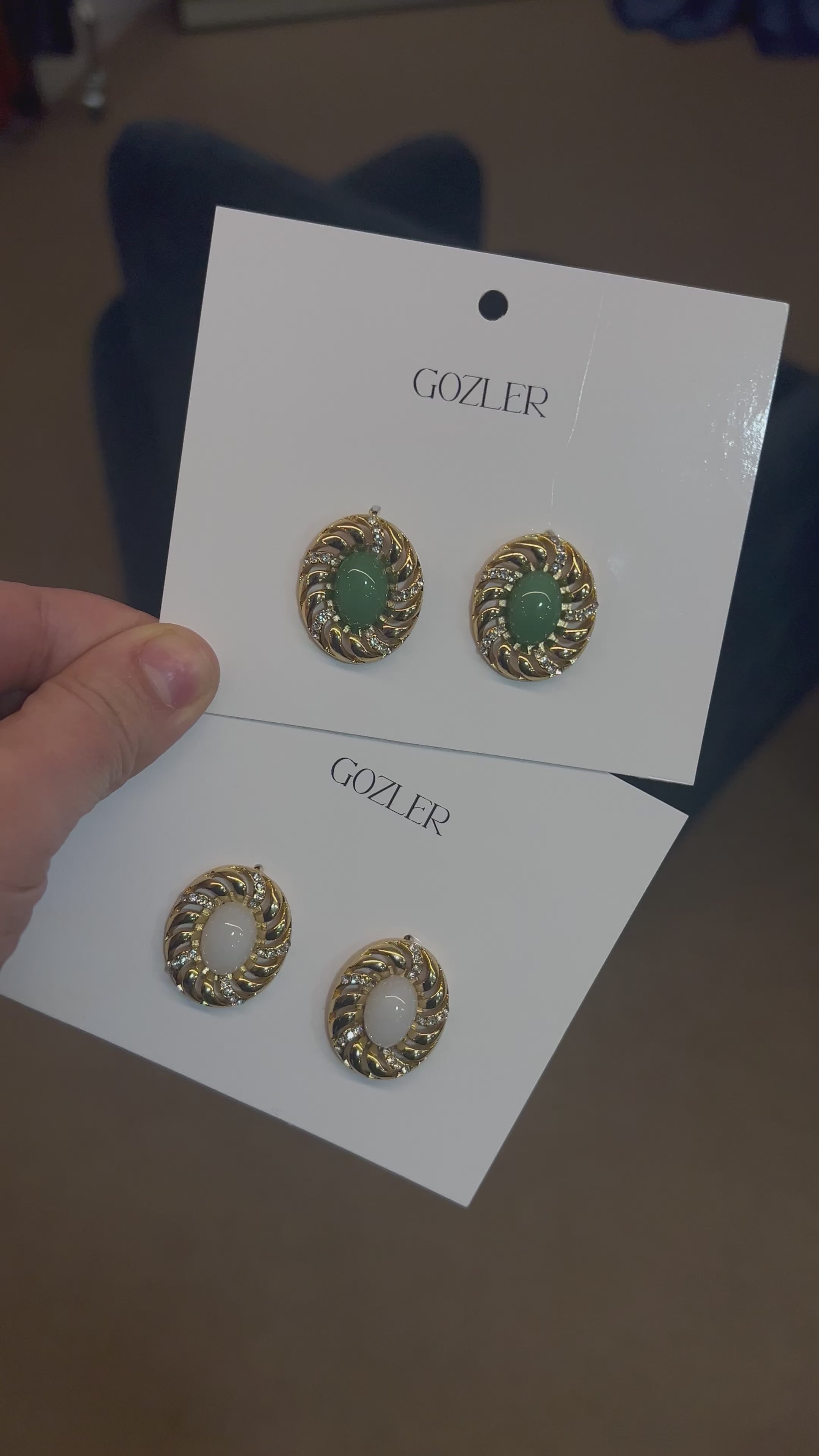 Pendientes Soljade Verde