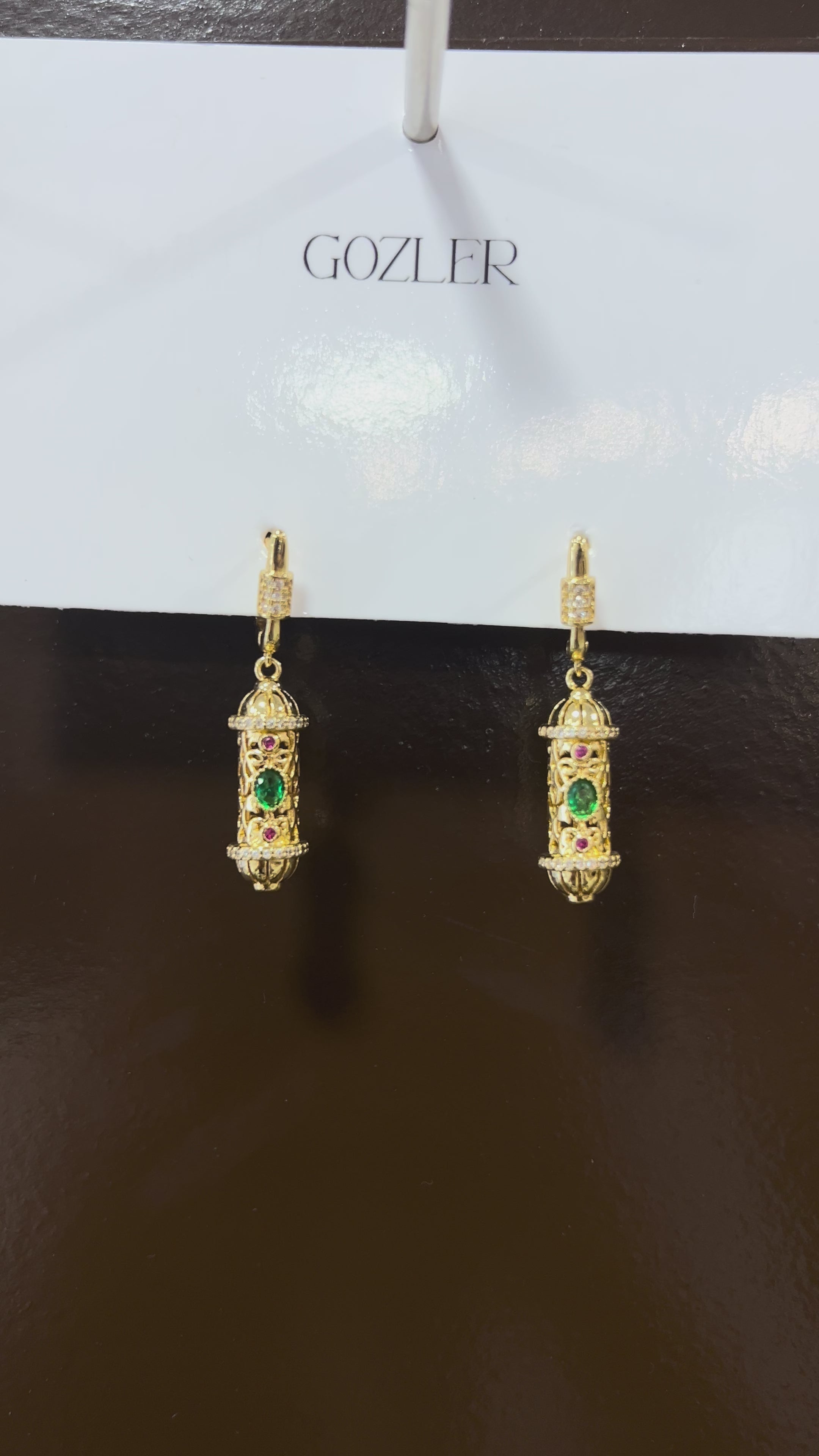 Pendiente Faroles de Marrakech