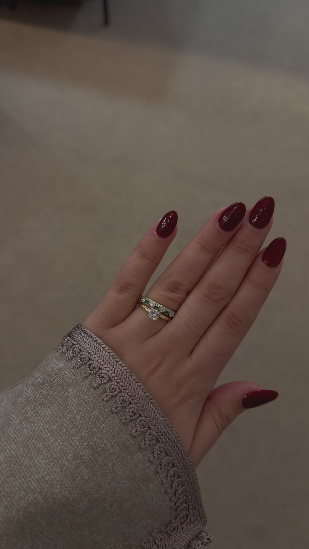 Anillo Esmeralda promise