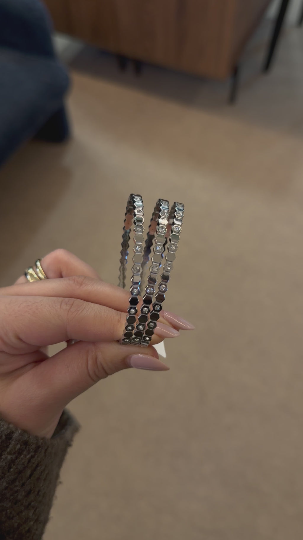 Brazalete Abeja zirconita