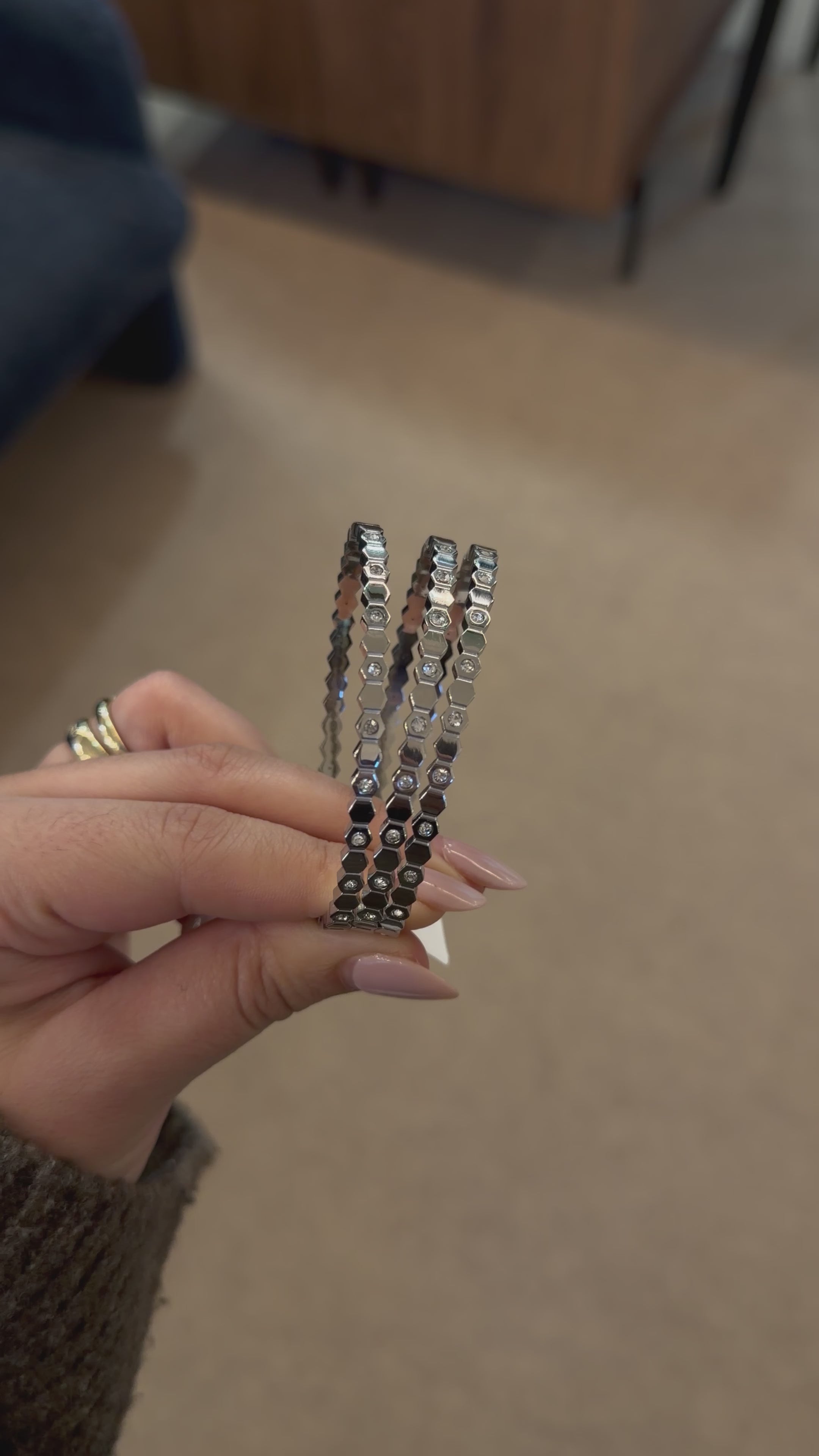 Brazalete Abeja zirconita