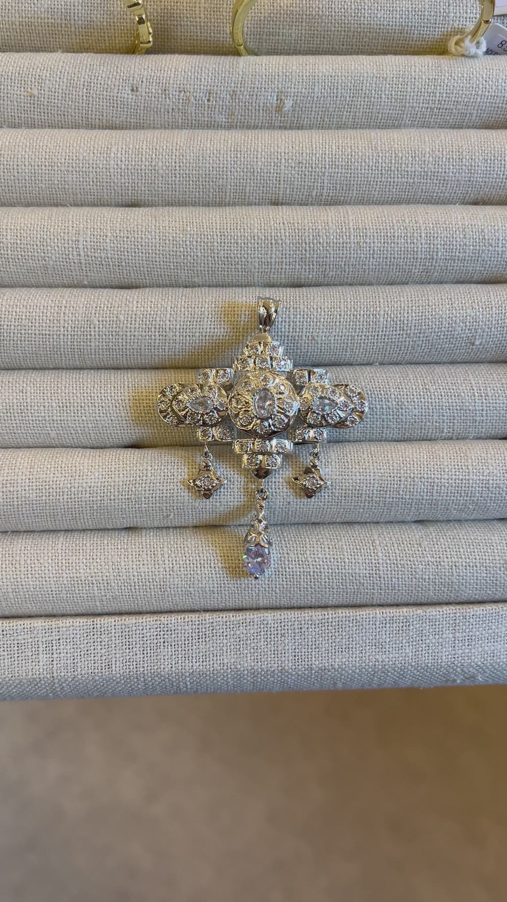 Colgante/Broche  Damasco