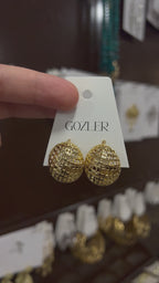 Pendientes  malla esfera